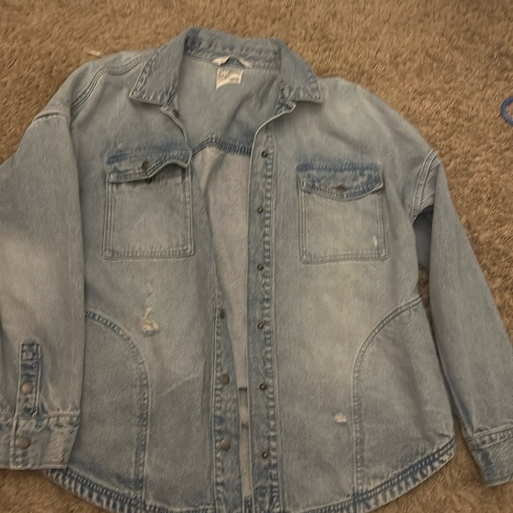 Aerie jean jacket